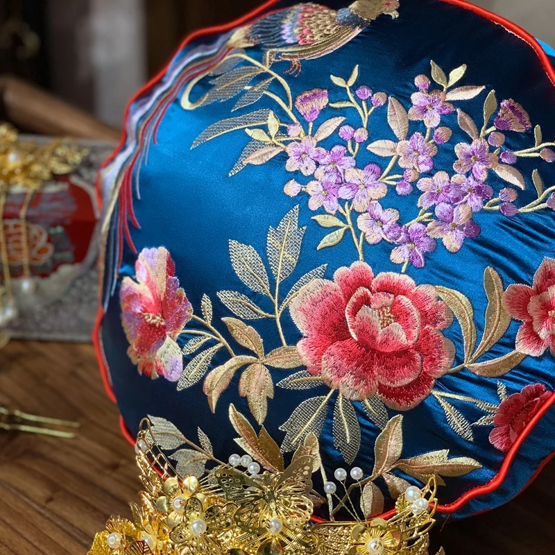 Роскошный классический свадебный комплект постельного белья в китайском стиле с