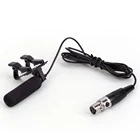 Звукопоглощающий звук на большие расстояния! Профессиональный 3-контактный отворотом, Мини конденсаторный микрофон для AKG беспроводного передатчика, мини 3-контактный XLR