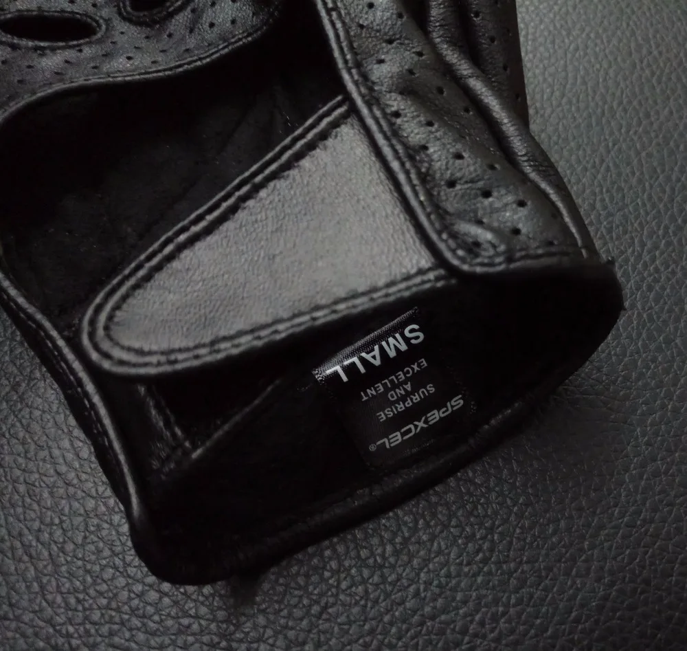 2017 SPEXCEL черные кожаные перчатки высокого качества велосипедные из овечьей кожи с