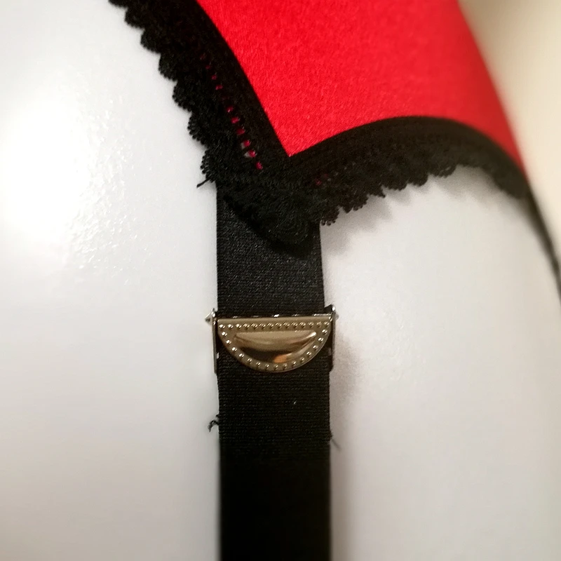 Женские 6 ремень Кружева подвязки простой сексуальный пояс с подвязками и для