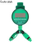 Цифровой таймер для автоматического полива Y-образный соединитель 34 дюйма Внешний резьбовой быстрый соединитель для шланга 47 или 811 мм