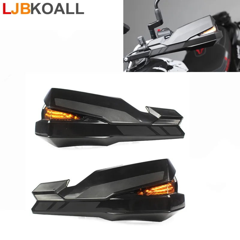 Новый черный мотоцикл руль ручной защитная решетка Handguard защита от ветра с