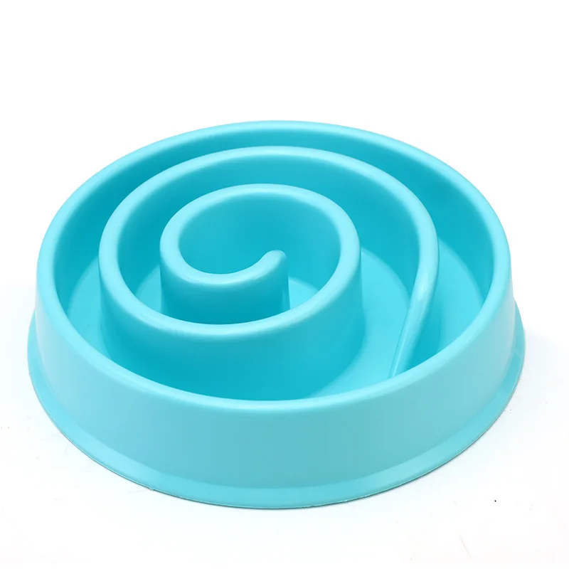 Anti-swallowing Feeder Healthy Bloat Dish For Pet Feeding Tools Dog Cat Interactive Slow Food Bowl | Дом и сад