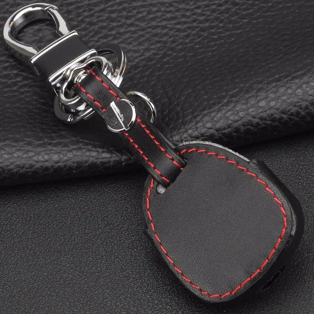 Кожаный чехол для ключей с дистанционным управлением jingyuqin Mitsubishi outlander ex Lancer Asx