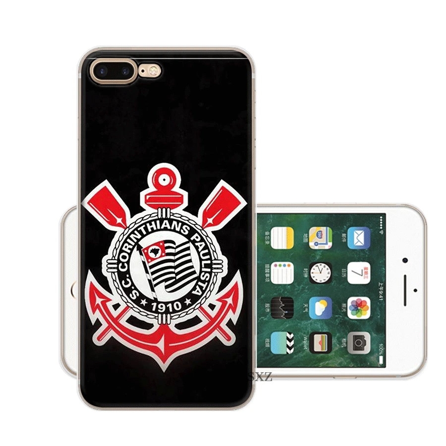 Коринфяны Чехол для мобильного телефона жесткий чехол iPhone 5 5S SE 6 6s 7 8 Plus 11 Pro X XR XS Max
