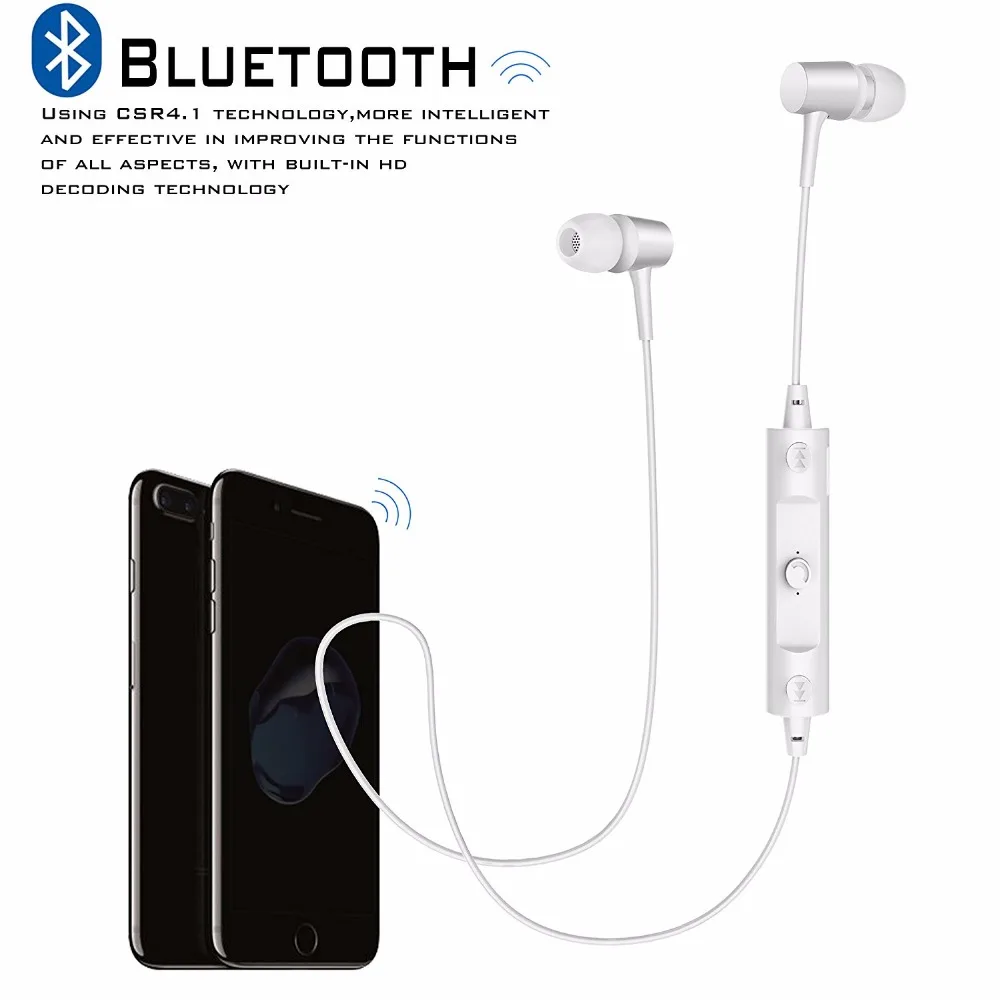 Ouzifish Bluetooth наушники Беспроводной Спорт гарнитуры Auriculares беспроводные шлем 6 h