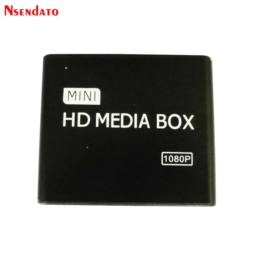 Мини HD медиаплеер 1080P Full USB Видео Мультимедиа HDD Медиа плеер Поддержка