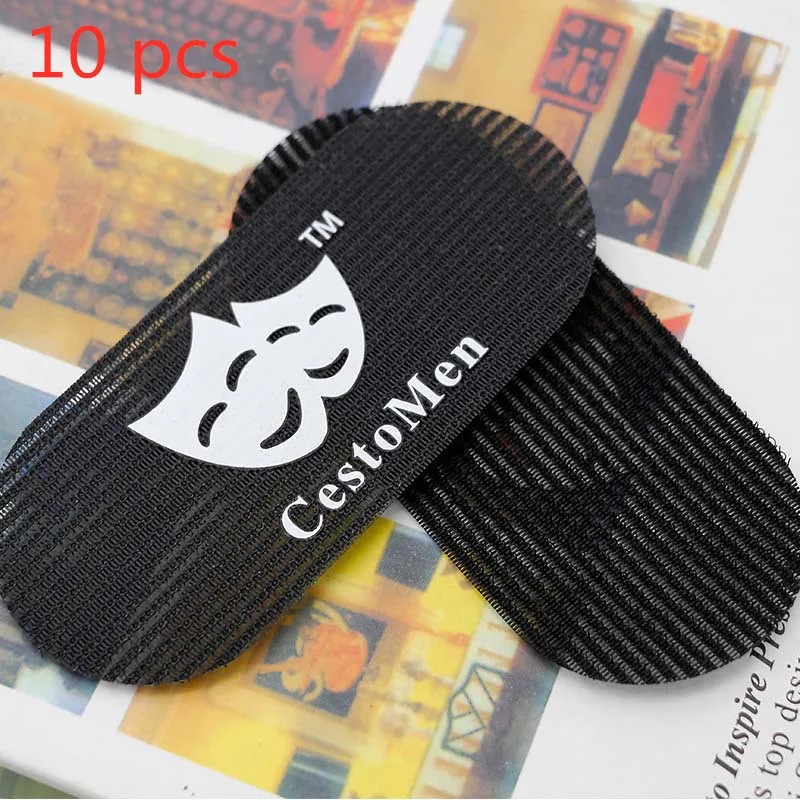10 pcs black 10 шт./лот парикмахерские принадлежности Продукты для волос салон парикмахерские принадлежности воск для волос салон красоты с долкой продолжительностью крой - Цвет: 10 pcs black