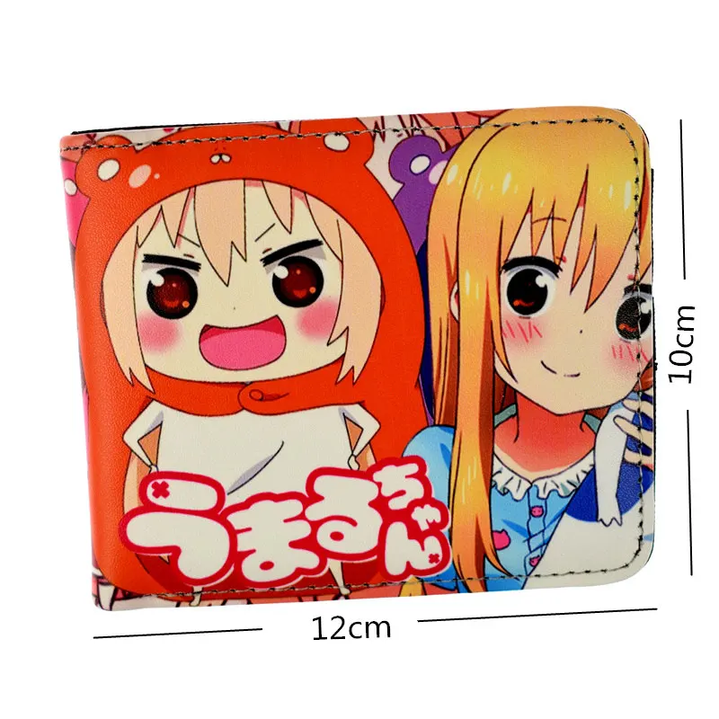 Бесплатная доставка милый кошелек Himouto Umaru Chan из комиксов супер короткий для