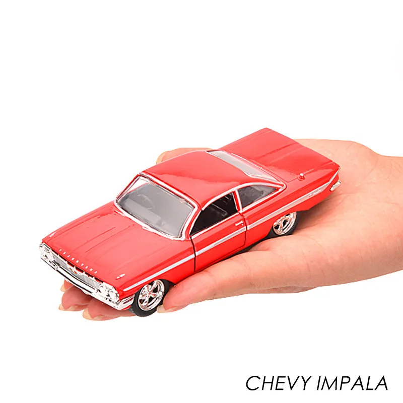 1: 32 усовершенствованные модели автомобилей из сплава, высокая имитация Chevrolet 1961 IMPALA модели автомобилей, металлические литья, игрушечные транспортные средства