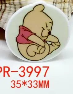 30 шт мультфильм персонаж плоское украшение из смолы PR 4043 - Цвет: 3997