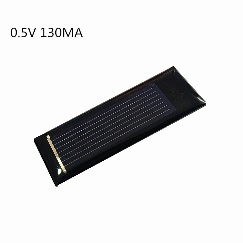 Whole sale Min Solar panel 0.5V 1V 2V 3V 4V 5V 80MA 100MA 120MA 130MA 160MA Solar Cell For diy Solar charger