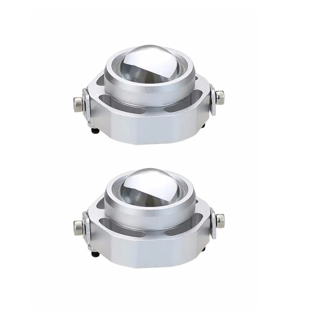 Silver Case 6500K Leadtops 2 шт. автомобиля свет работы Offroad Led 12 В очень Противотуманные огни потока Габаритные огни DRL Двигатель тягач укладки BJ - Цвет: Silver Case 6500K