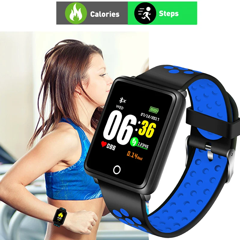 BANGWEI женские спортивные умные часы светодиодный светодиодные водостойкие SmartWatch