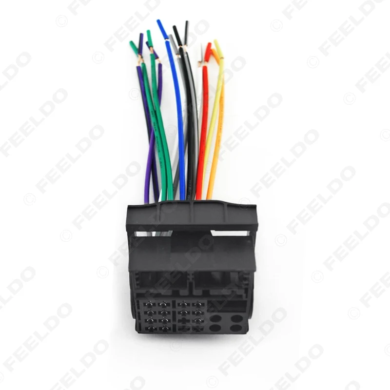 Заводская радиоустановка FEELDO стерео обратный штекер провода шлейка RCD510/310 для