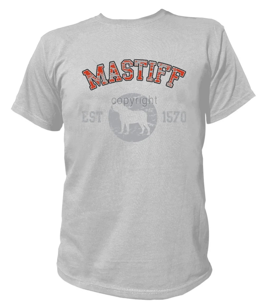 Футболка Hunde MASTIFF Molosser Hund Dog Welpe Breed Rasse Tier englischer 17419 | Мужская одежда