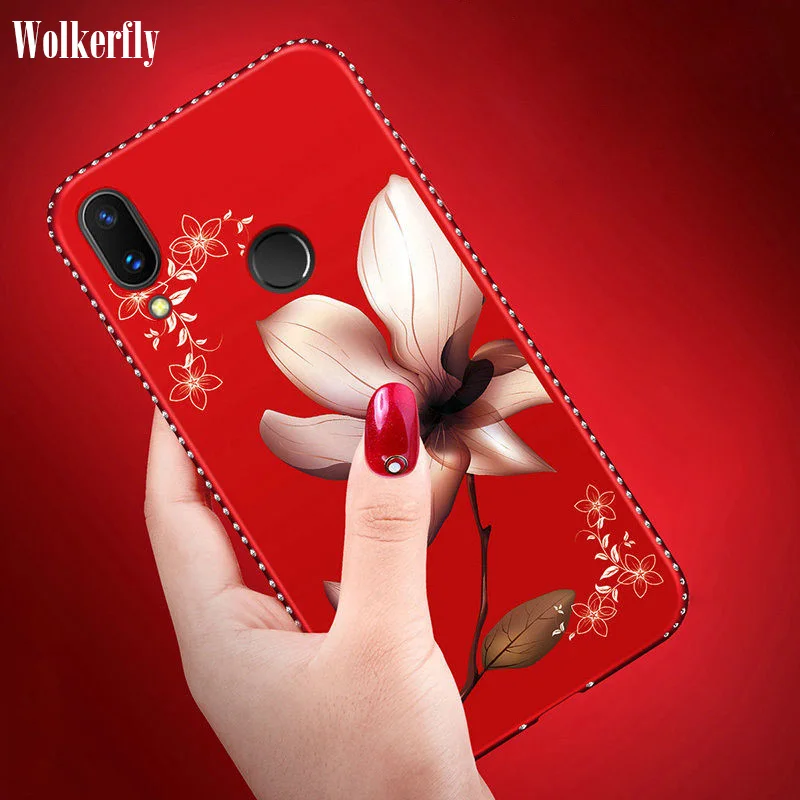 Блестящий чехол для huawei P Smart Plus Nova 3 3i Y9 Y5 Y6 премьер- на Honor Play V10 V9 8X 7A 7C 6A 6C Pro Коврики 10 P20 Lite Полное покрытие