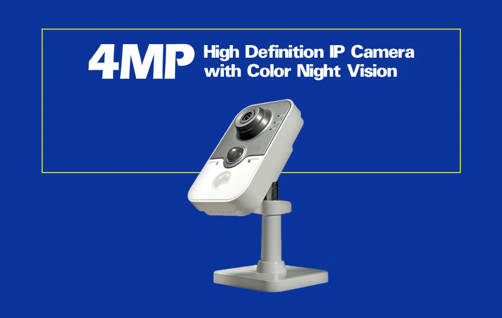 Hikvision Беспроводная ip-камера безопасности DS-2CD2442FWD-IW 4MP CMOS WiFi IR-Cut ночная версия камеры видеонаблюдения двухсторонняя аудио sd-карта