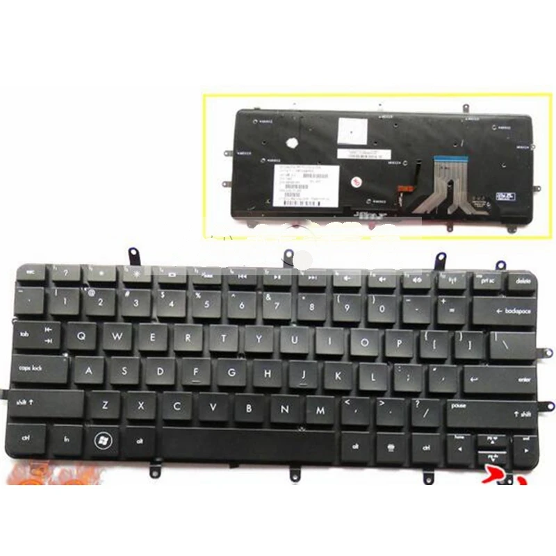 Клавиатура для ноутбука HP с английской подсветкой Spectre XT Pro 13 2000|keyboard for hp|laptop keyboard