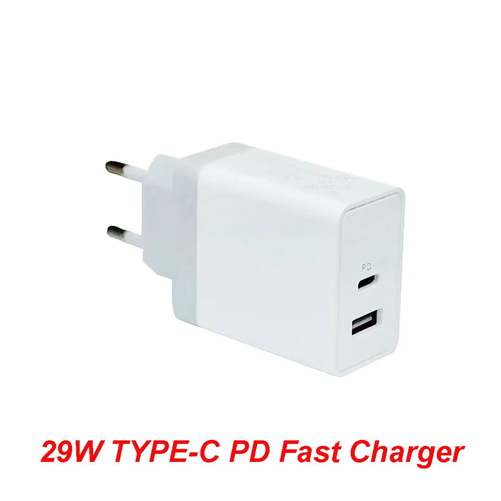 USB Type C PD настенное быстрое зарядное устройство 29 Вт для iPhone Xs MAX XR X 8 Plus Macbook Pro SAMSUNG