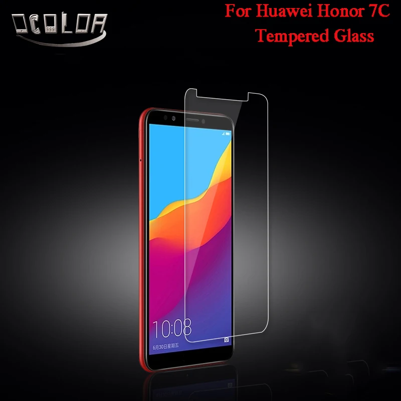 Ocolor Fro huawei Honor 7C Enjoy 8 Закаленное стекло Защитная стальная пленка Замена для 5