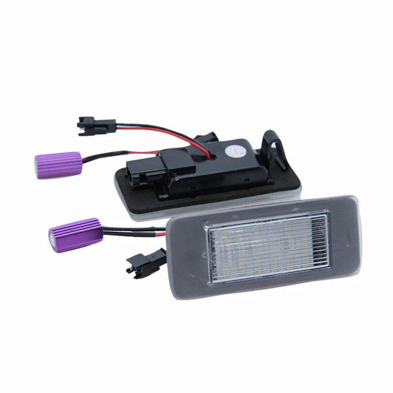 2 шт./компл. автомобильные аксессуары Светодиодная лампа номерного знака для Opel