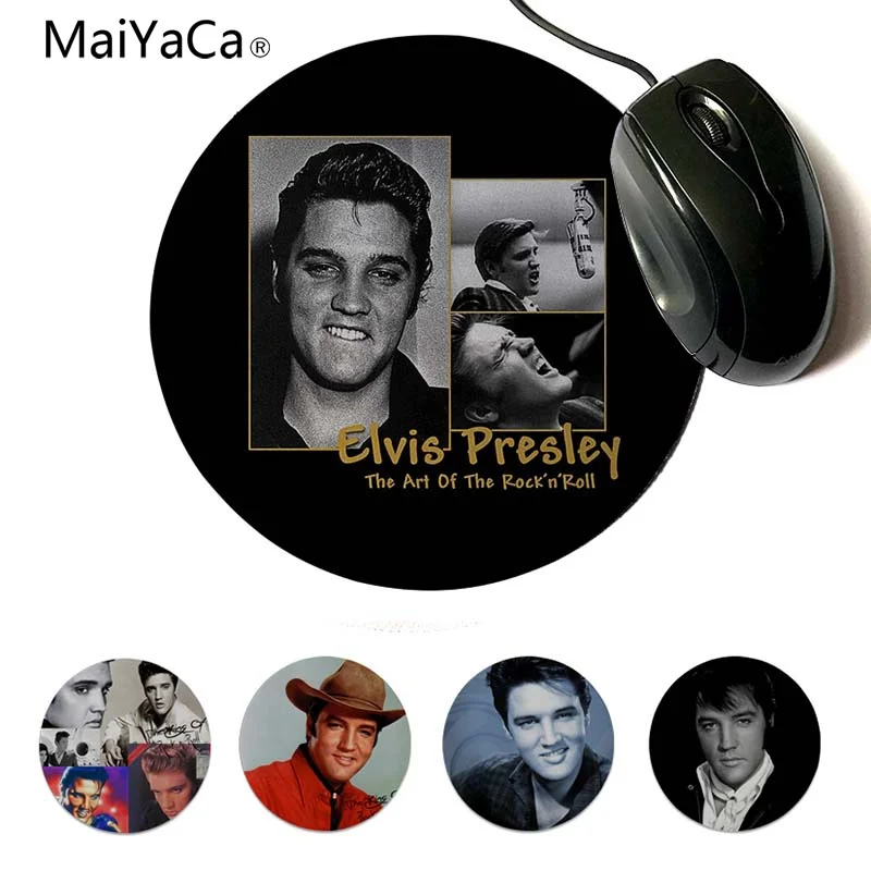 Maiyaca простой дизайн Elvis резиновая мышь Прочный рабочий стол популярный