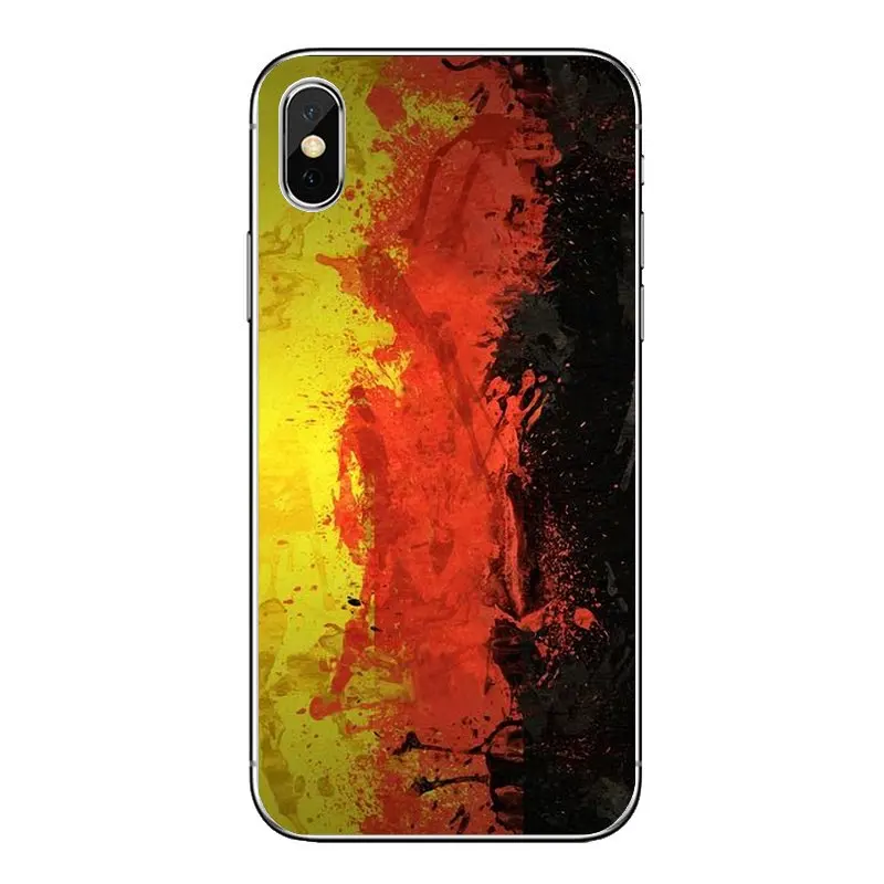Silicone Phone Case Covers For Xiaomi Mi A1 A2 5X 6X 8 lite SE Pro Max Mix 2 2S 3 Mi5 Mi5S National DE Germany Flag Eagle Banner |