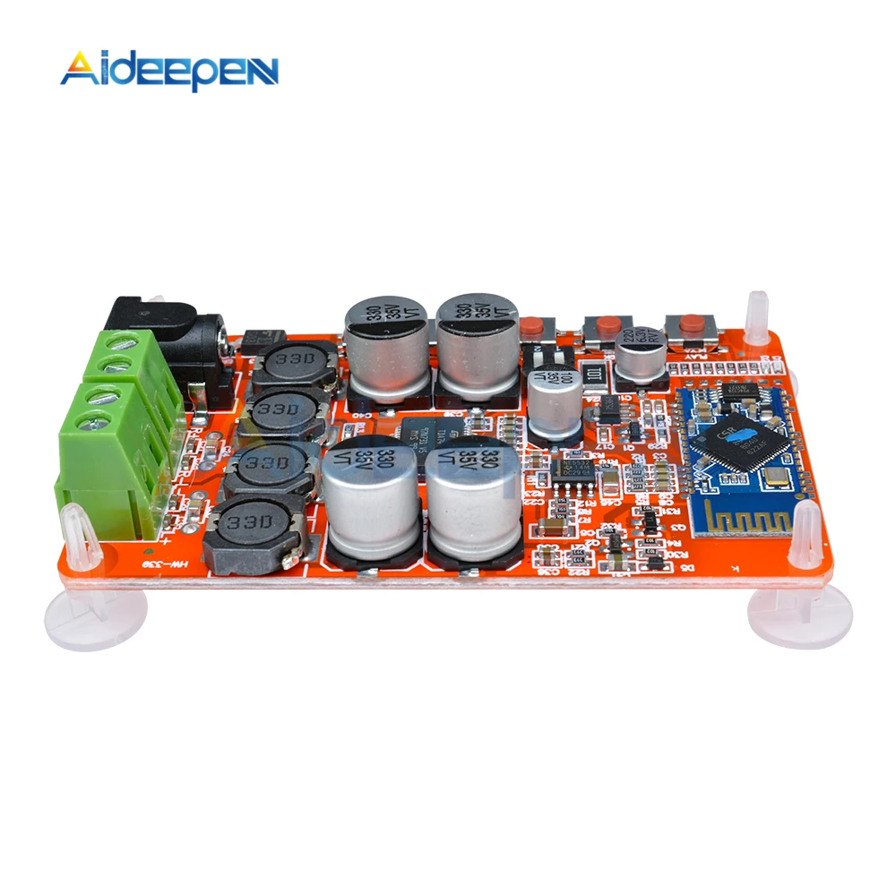 Цифровой усилитель 8 25 В постоянного тока TDA7492P 50 Вт + 2X50W беспроводной Bluetooth 4 0