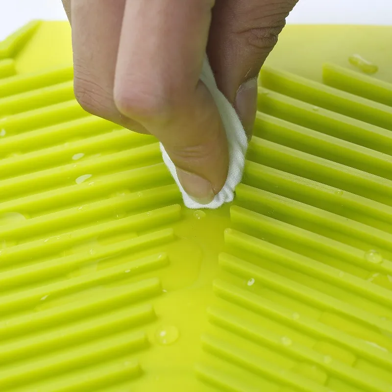 4 цвета Премиум термостойкий Силиконовый поднос коврик настольный набор