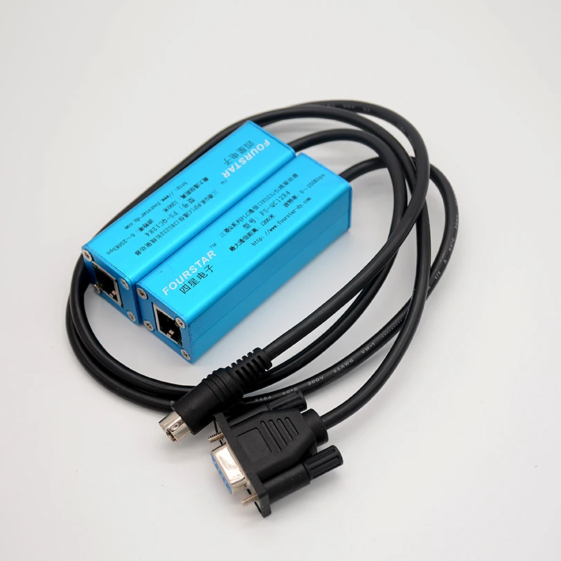 Mitsubishi Q series PLC RS232 длинноволоконный драйвер расширяет дистанцию связи до 1200
