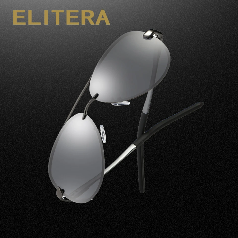 ELITERA пилот поляризационные солнцезащитные очки для женщин мужчин сплав