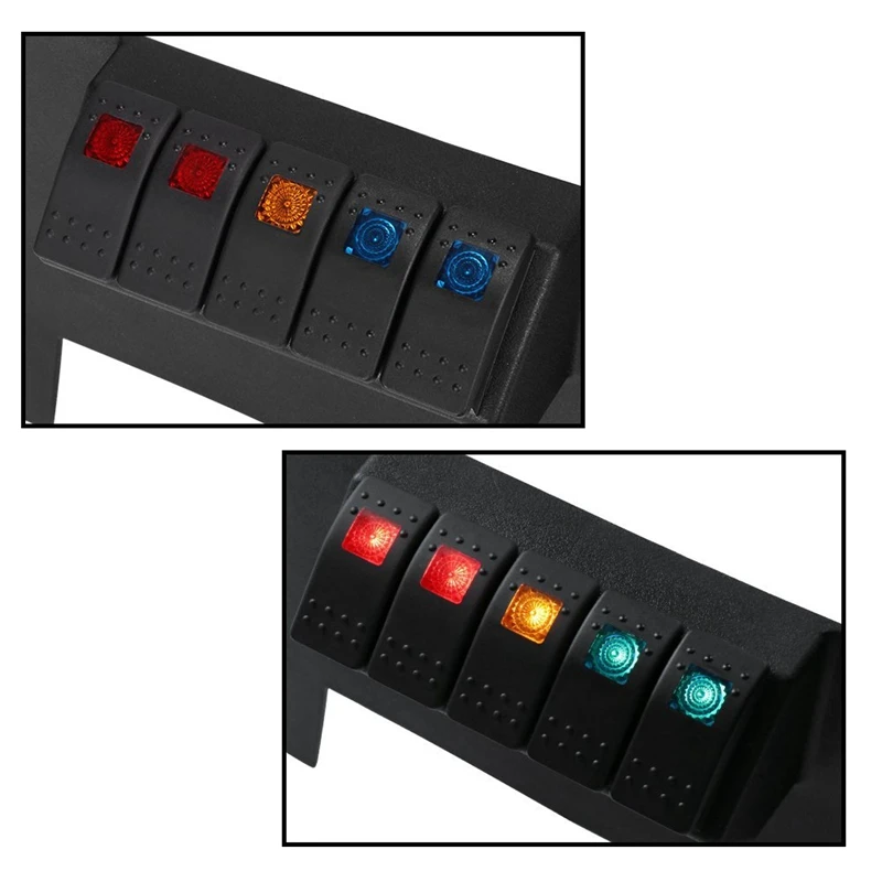 For Jeep JK Wrangler Lower Switch Panel that will accommodate 1 to 5 rocker style switches fits 2011 2017 2/4WD Automatic | Автомобили и