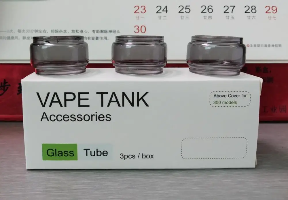 15 шт. сменная стеклянная трубка для SMOK TFV8 BABY V2 бак распылитель цветная пузырчатая Быстрая доставка|Подставки