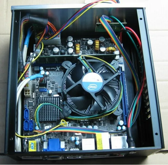 Алюминиевый корпус мини HTPC-ITX чехол для компьютера 2209 короткая версия индивидуальное маленькое шасси