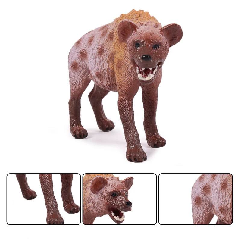 Экшн и игрушка фигурка дикая природа животное Hyenas ПВХ Модель Коллекционная Кукла