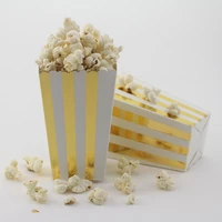 favor candy treat popcorn sanck boxes wedding supply wave circles baby shower striped christmas birthday party gifts box