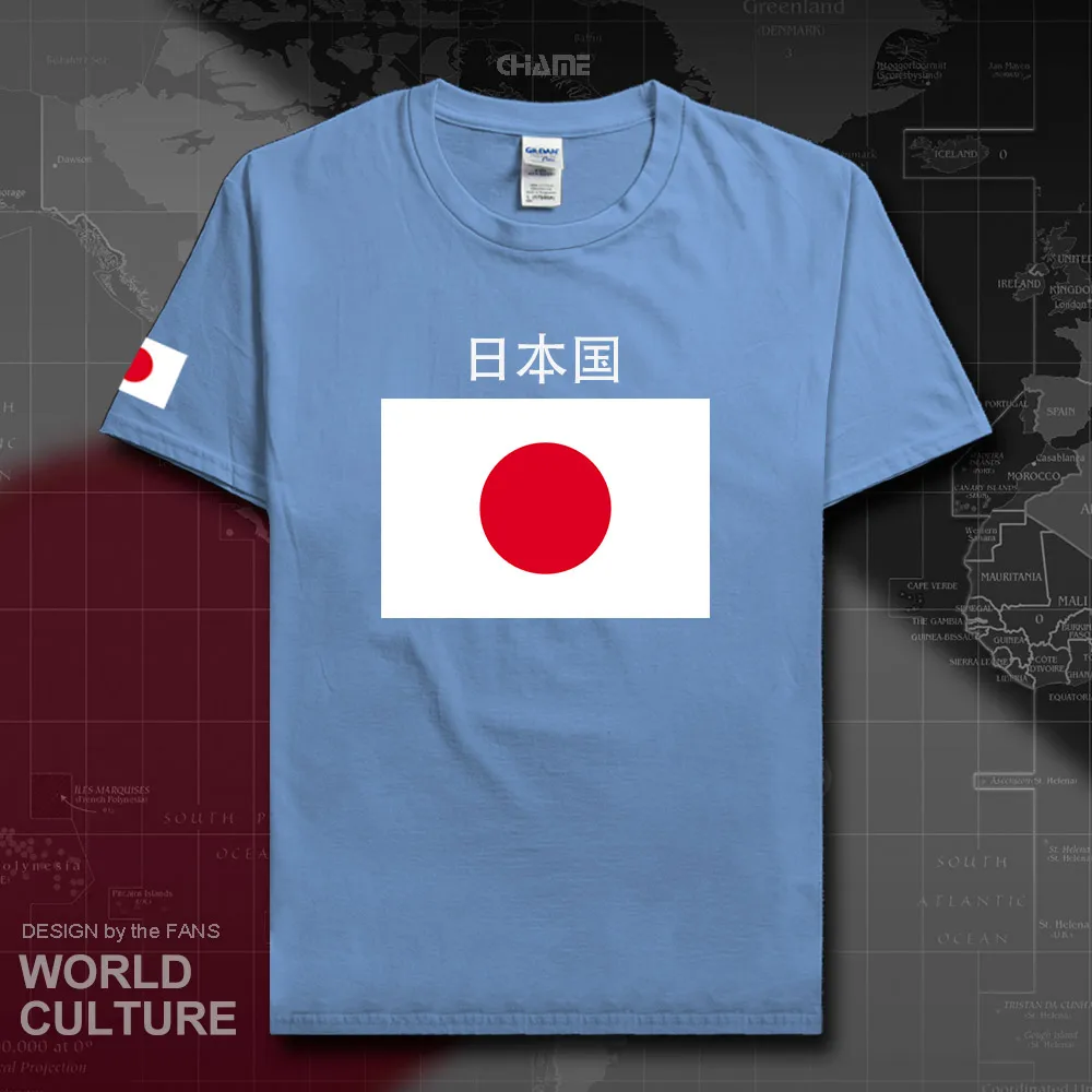 Японская футболка Nippon Мужская 2019 хлопковые футболки национальной команды 100%