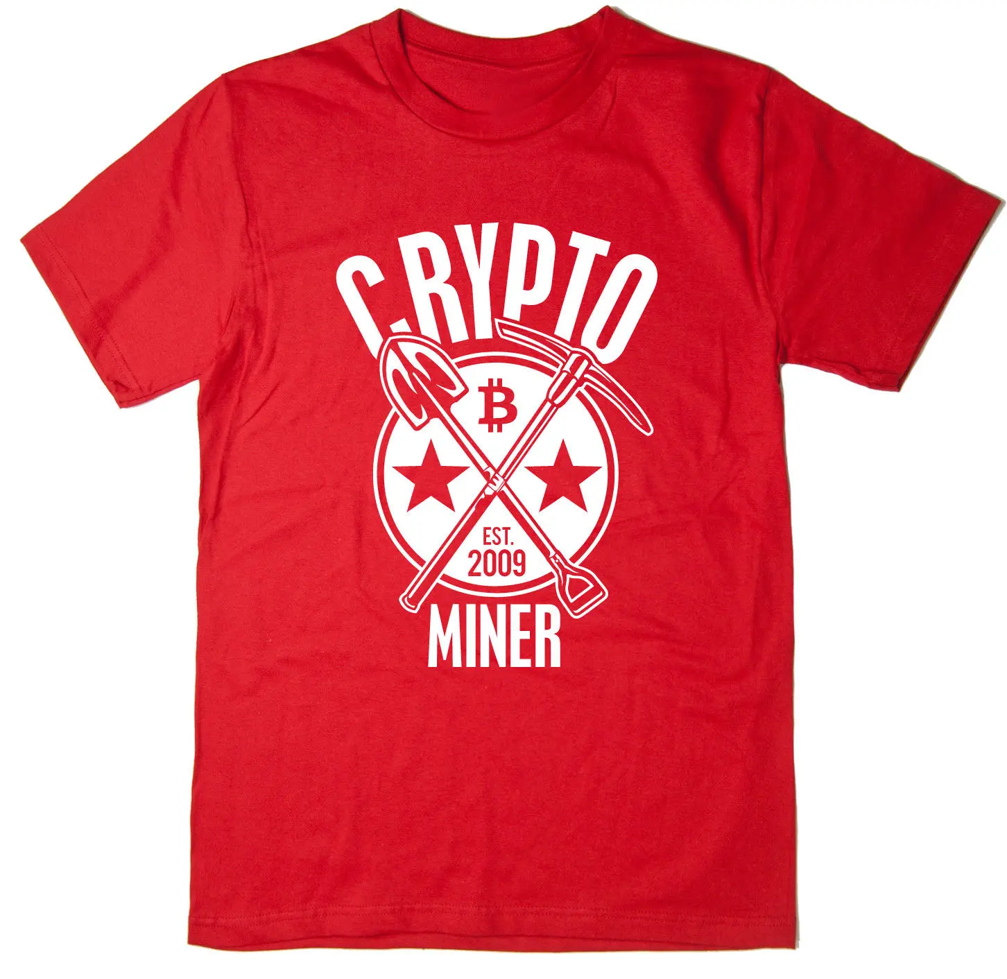 2019 горячая Распродажа Бесплатная доставка крипто футболка Шахтер BTC ETH LTC