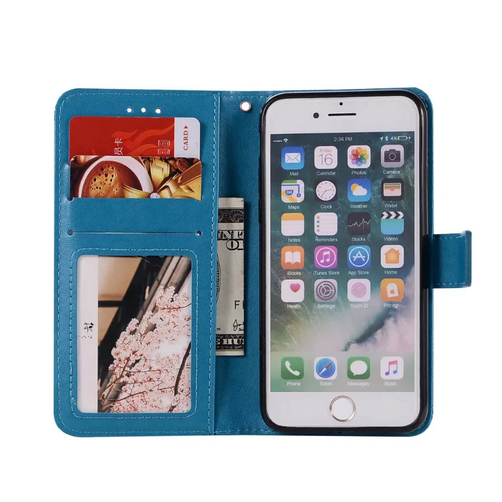 Для Apple iPhone 6/6 S Plus 5.5 &quotслучай Coque Новый тотем символ тиснением Чехол для Fundas 6splus