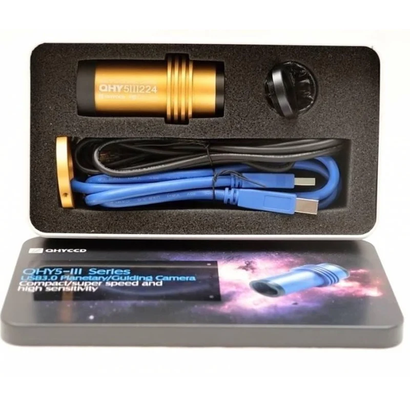 Фото Цветовая Планетарная направляющая камера QHY5-III 290C USB3.0 Инструменты Цветовая Планетарная направляющая камера QHY5-III 290C USB3.0 Инструменты