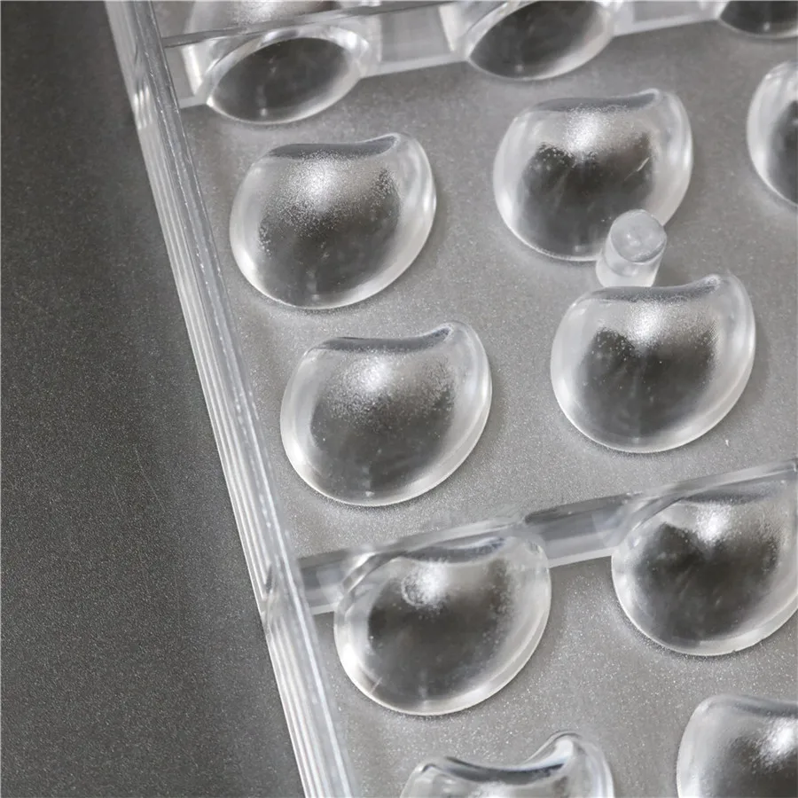 1 шт. 24 полости в форме Луны жесткая фотоформа для торта|polycarbonate chocolate moulds|polycarbonate