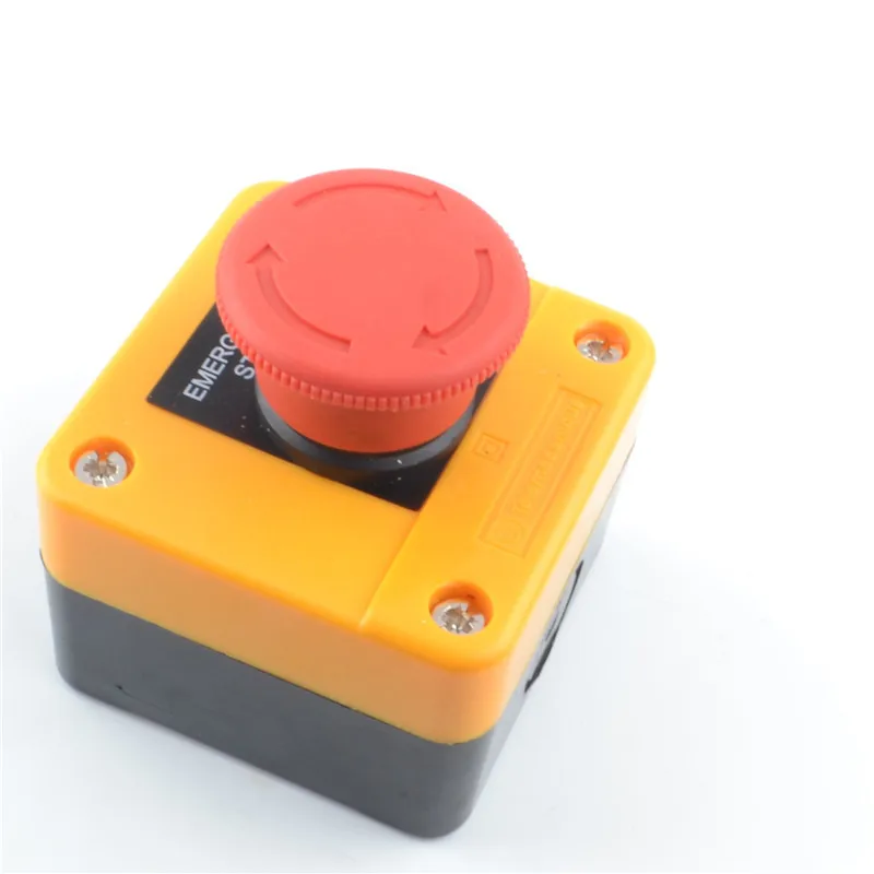 Красный гриб Аварийная остановка кнопка переключатель NO + NC|mushroom pendant|switch outletswitch