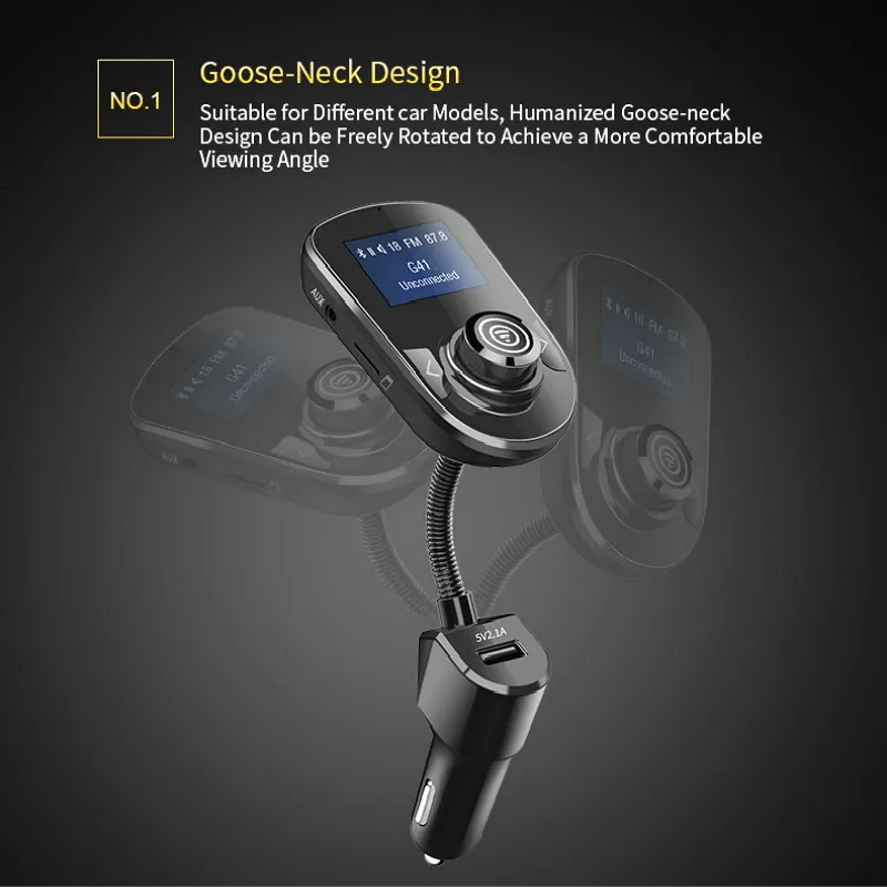 Bluetooth Hands-free FM модулятор стерео музыка автомобильный mp3-плеер аудио прикуриватель fm-передатчик поддержка TF автомобильные аксессуары