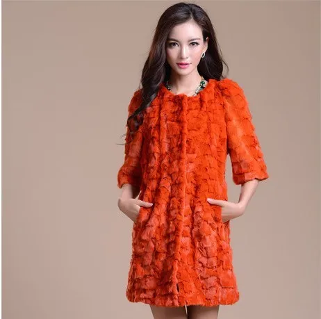 (TopFurMall) Женская куртка из натурального меха норки с коротким рукавом и круглым