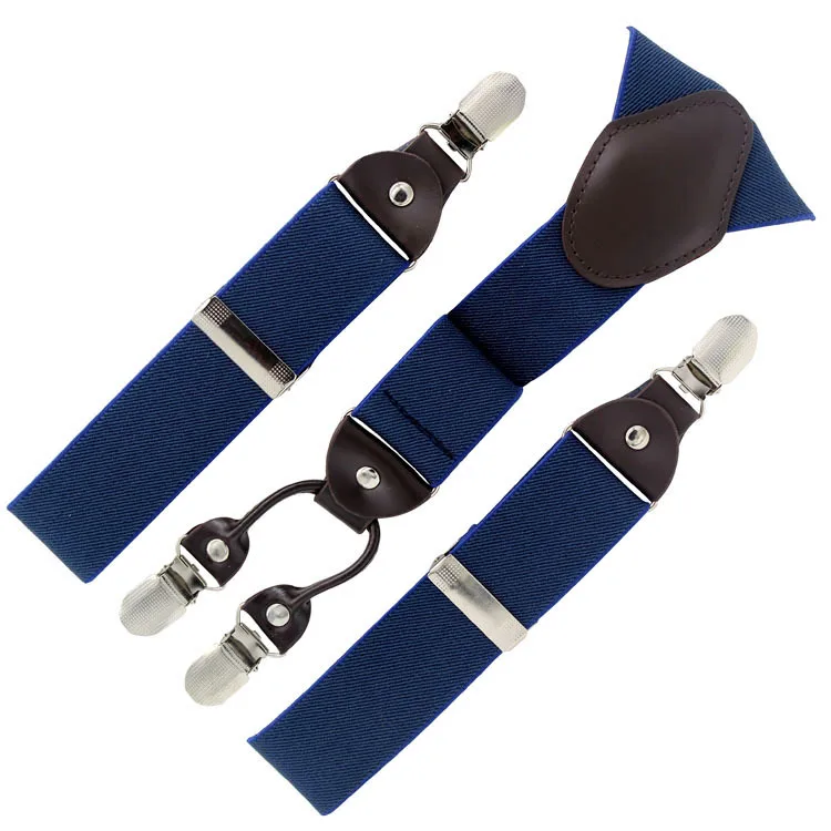 Мужские подтяжки модные регулируемые 4 зажима мужской подарок Жених/свадебная