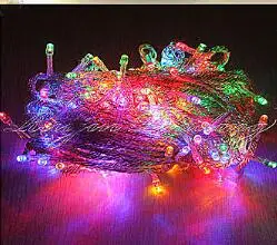 multi-color 2 м, 3 м, 5 м, 10 м, 20/30/50/80 светодиодный медный провод, 3XAA, на батарейках, для украшения рождественской свадьбы, вечеринки, светодиодный, гирлянда, сказочные огни - Цвет: multi-color