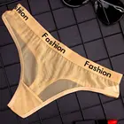 Модные спортивные стильные женские сексуальные трусики, хлопковые кружевные стринги, ультратонкие сетчатые прозрачные женские мягкие трусы, нижнее белье