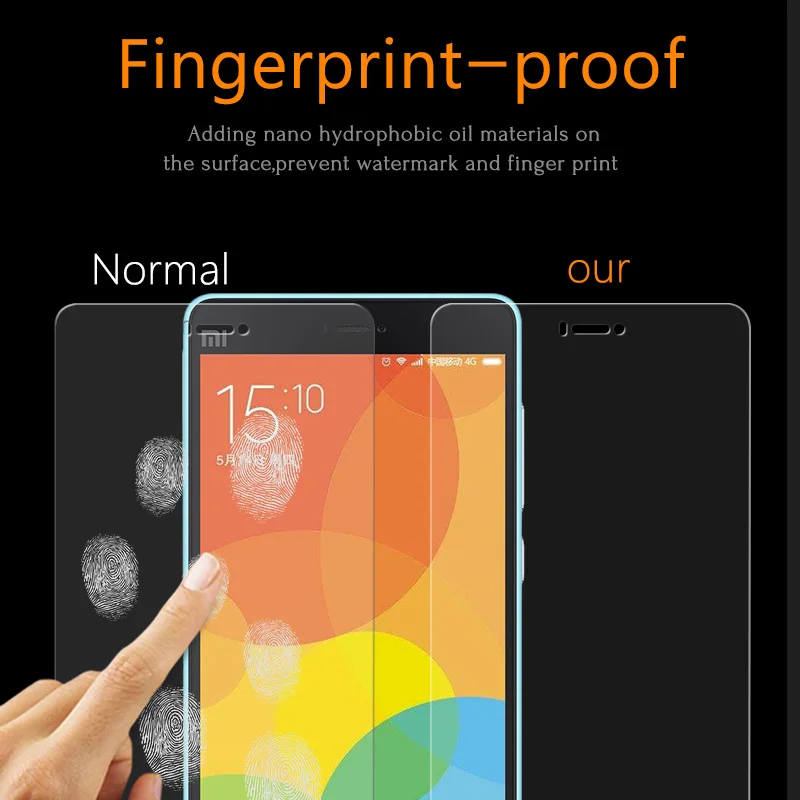 YongYue 2pcs/lot For Xiaomi 4C 4S Tempered glass screen protector 9h hardness scratch proof protective film mi4c 4s | Мобильные