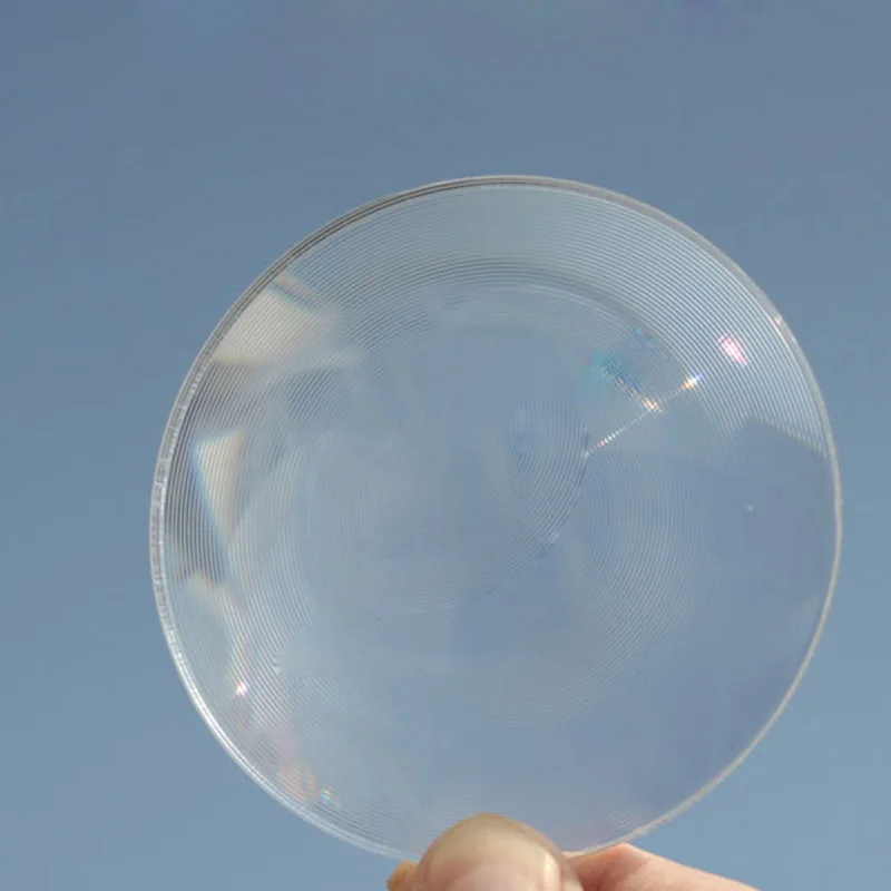 4 шт. 60 мм Диаметр Круглый оптический ПММА пластик френель конденсаторный